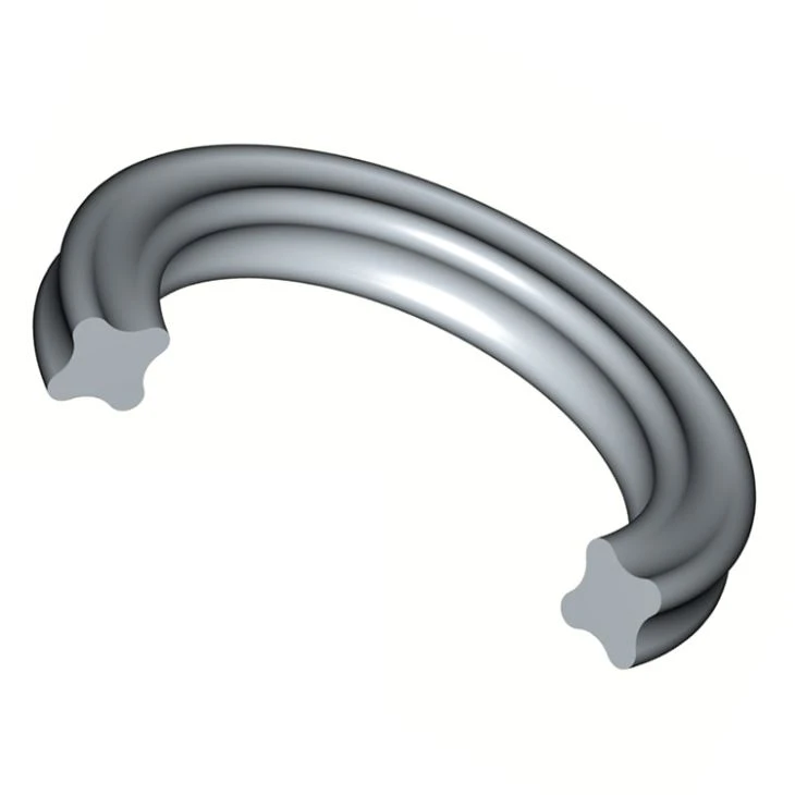 NBR Nitrile Viton Silicone Rubber Quad Rings