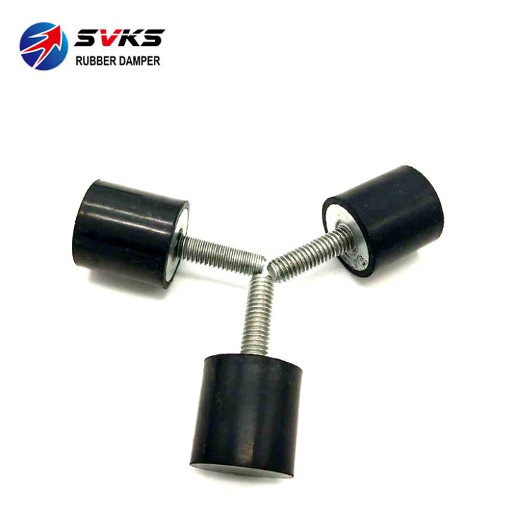 Crane Rubber Buffer Cylindrical Anti-vibration Foot Male Buffer