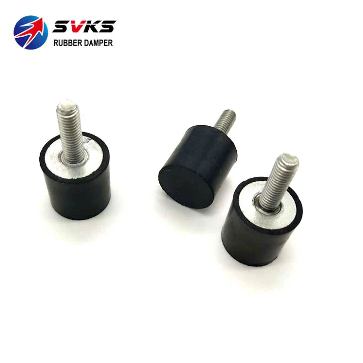 Crane Rubber Buffer Cylindrical Anti-vibration Foot Male Buffer