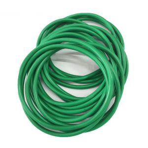 Silikonowe O-ringi VMQ w kolorze zielonym